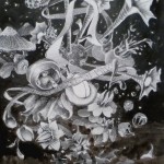P.Chatelain MMXIII,crayons et encre, 25x32.5cm,2013